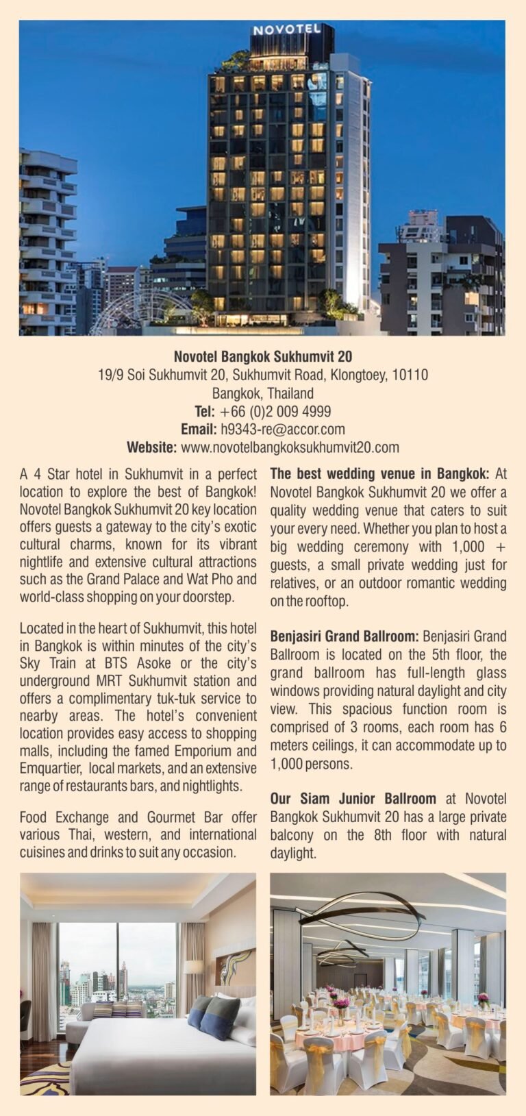 Novotel Bangkok Sukhumvit 20