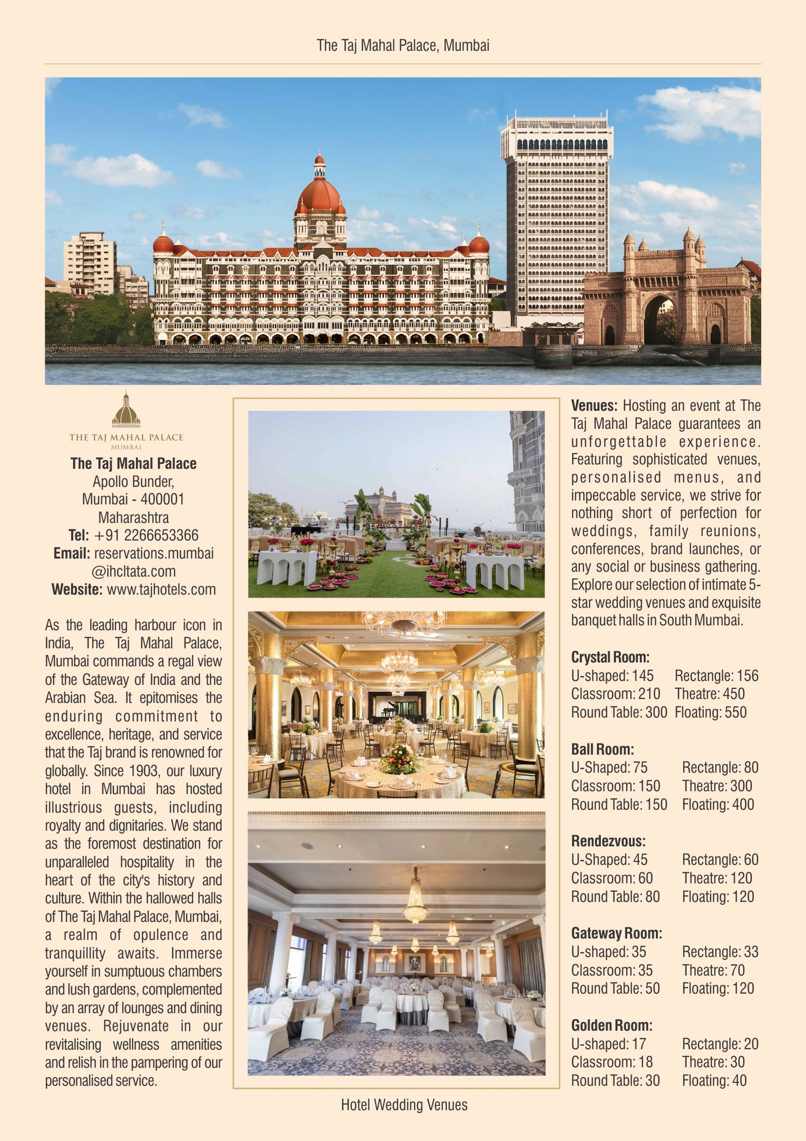 The Taj Mahal Palace-Mumbai