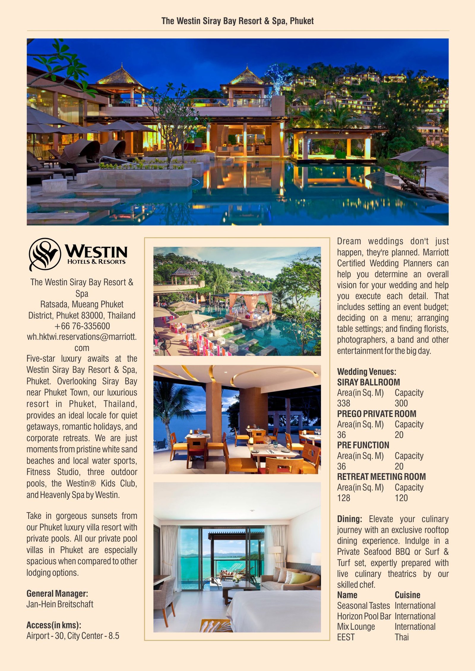The Westin Siray Bay Resort & Spa, Phuket