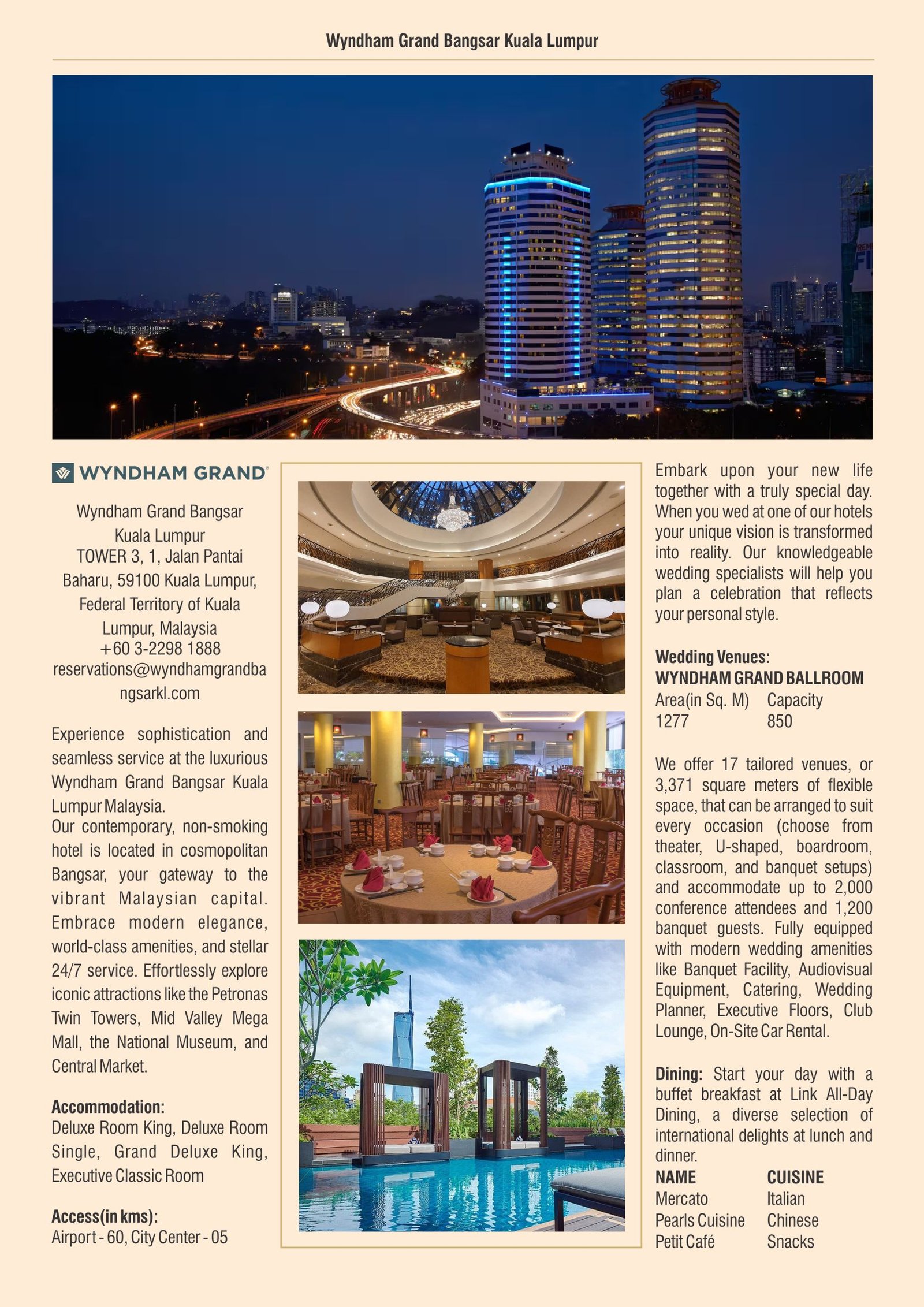 Wyndham Grand Bangsar Kuala Lumpur