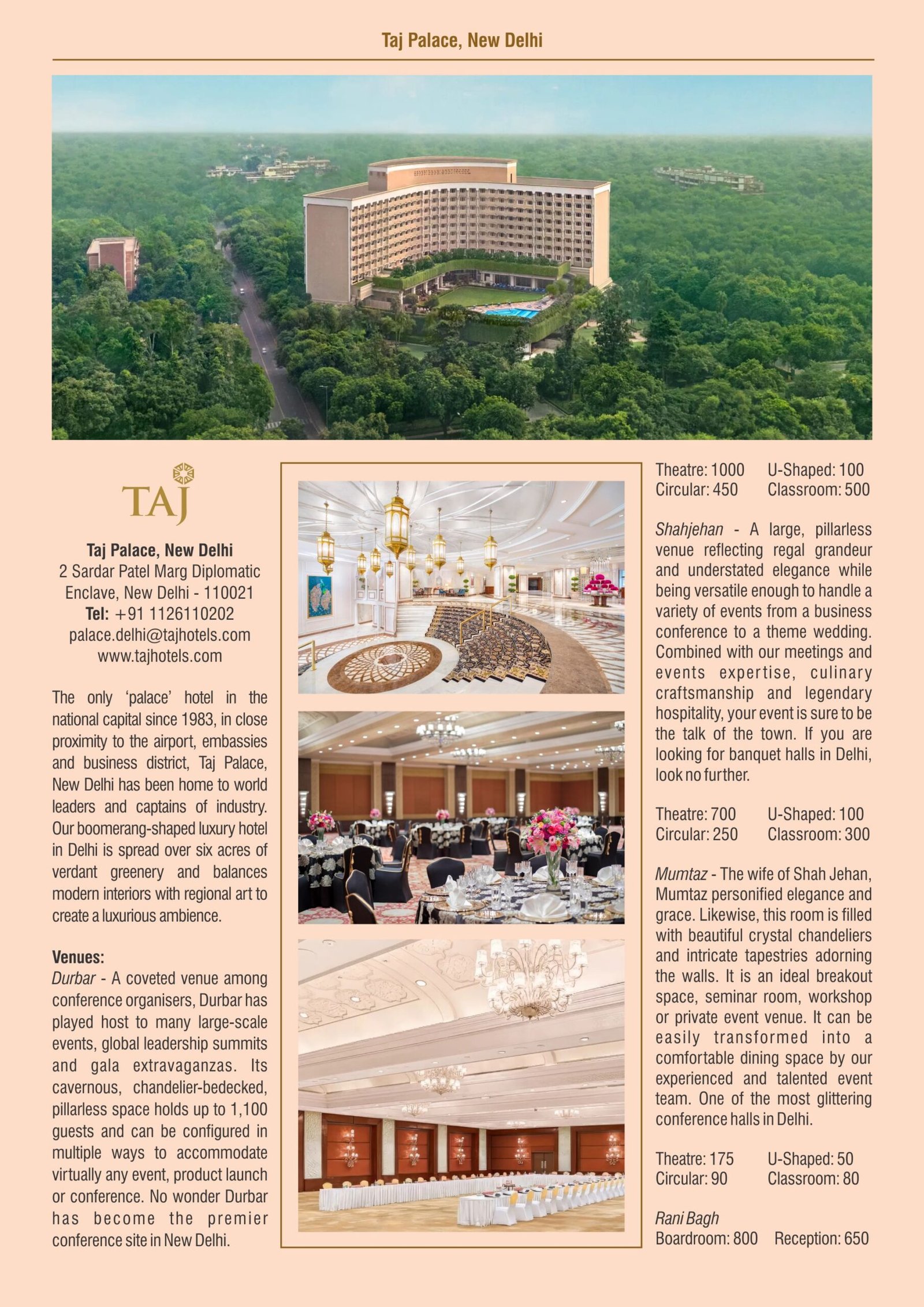 Taj Palace, New Delhi