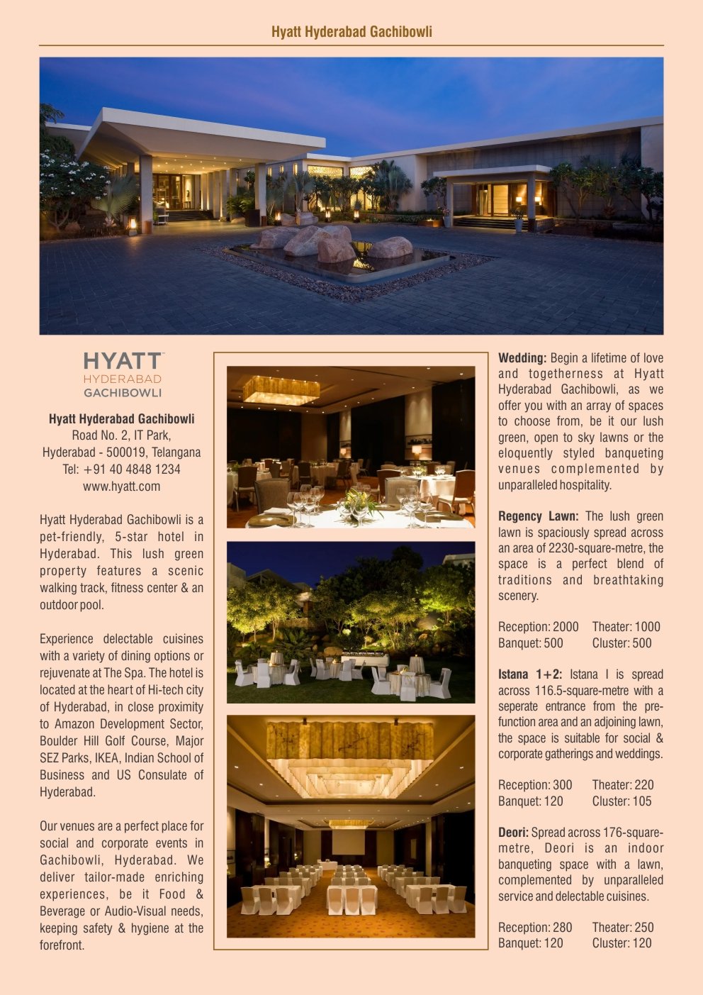 Hyatt Hyderabad Gachibowli