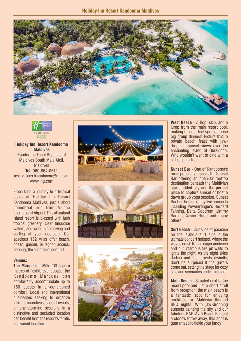 Holiday Inn Resort Kandooma Maldives